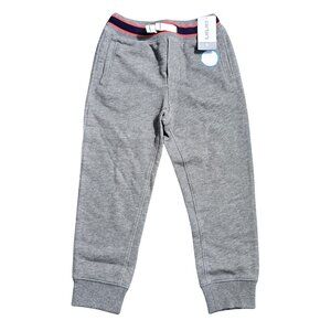 NWT | Carter's Gray Heathered Sweatpants | Striped Waistband | Size 4